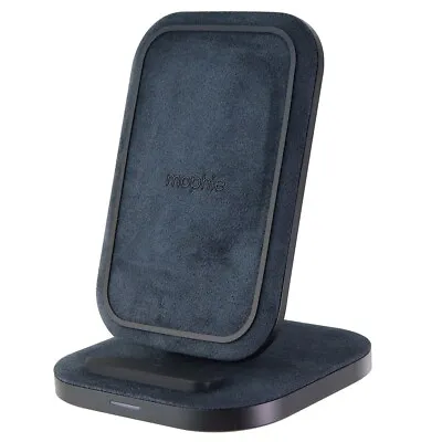 Mophie 15-Watt Wireless Charging Stand For Qi Enabled Devices - Blue/Black • $12.09