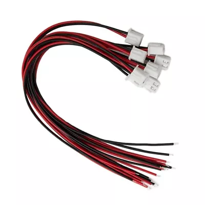 Premium 2 Pin Mini Micro JST XH2 54mm Connector Plug With 200mm Wires (10 Sets) • $8.65