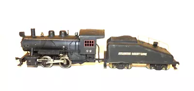 Vintage Atlantic Coast Line 0-4-0 Switcher Ho Scale  Steam Engine • $9.99