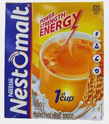 Nestle Nestomalt Drink Malted Milk Powder Tea Energy Power Food Ceylon 400g New • $28.59