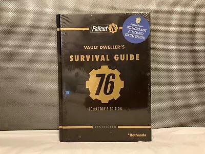 Fallout 76 Vault Dwellers Survival Guide Book Collectors Edition NEW SEALED RARE • £75