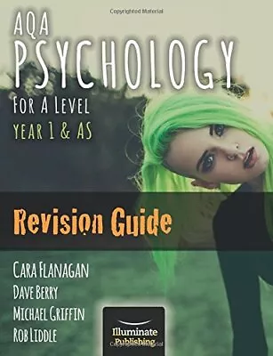 AQA Psychology For A Level Year 1 & AS - Revision Guide By Liddle Rob Book The • £4.25