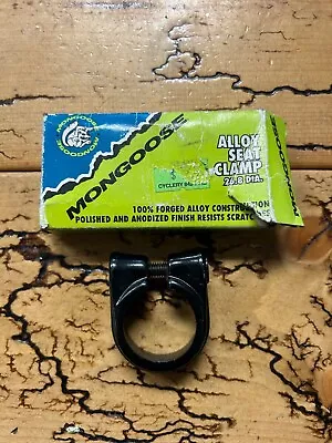 Mongoose Black 26.8mm Alloy BMX Seat Post Clamp • $14.99