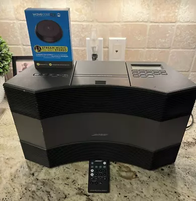 Bose Acoustic Wave Music System CD-3000 / Bluetooth Audio Adapter Tested!!! • $249.95