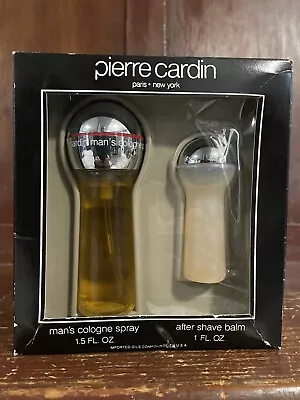 Vintage Unopened Unused Pierre Cardin  Men's Cologne & After Shave Balm • $37.95