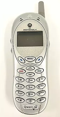 Motorola V Series V120e / V 120e - Silver ( Qwest Communications ) Rare Phone • $16.99