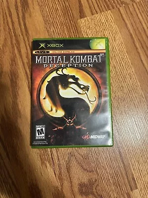 Mortal Kombat: Deception (Microsoft Xbox 2004) CIB With Manual • $15