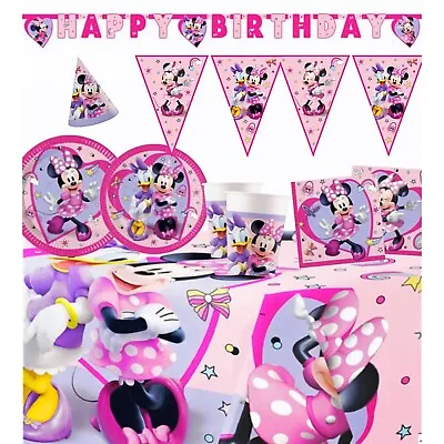 Minnie Mouse Themed Birthday Party Decorations & Minnie Mouse Table Decorations • £4.25