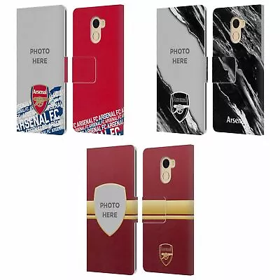 Custom Arsenal Fc Customised Photos Leather Book Case For Wileyfox & Essential • $45.05