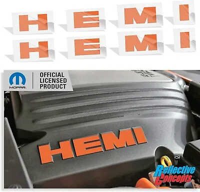 HEMI Engine Cover Decals (pair) For Charger And Challenger  5.7 Liter • $15