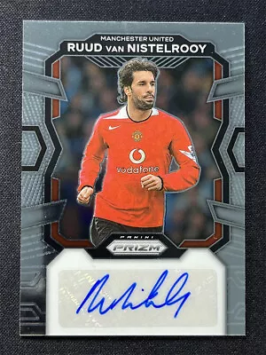 2023-24 Panini Prizm Premier League Ruud Van Nistelrooy Signatures Auto • $0.99