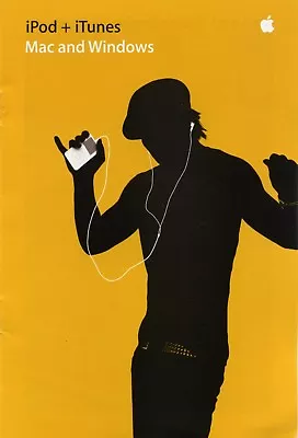 $24.93 • Buy  Vintage Apple •brochure• IPod + ITunes Yellow Circa 2004 Collectible *AU* RARE