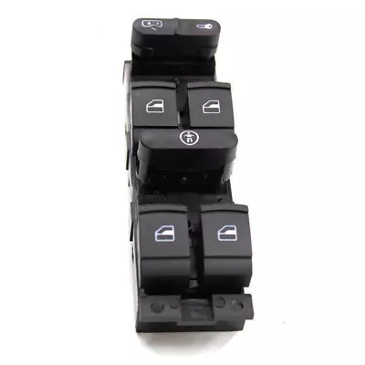 1J4959857A Power Window Switch Drivers Side For VW Golf MK4 Bora SEAT SKODA • $19.61