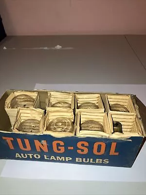 Eight AUTO LAMP BULBS Vtg TUNG-SOL 6 Volt  #1133 With Box Nos • $9.99