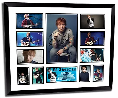 Ed Sheeran Divide 2018 Australian Tour Signed Limited Edition Framed Memorabilia • $129.99