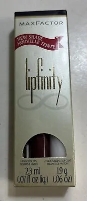 Max Factor Lipfinity Lipcolor Lipstick #92 Exuberant Exuberance Original Formula • $25