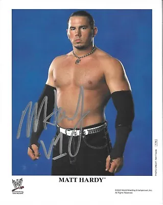 Matt Hardy Hand Signed Autographed 8x10 Wrestling Photo WWF WWE RARE SILVER • $50