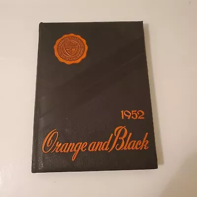 1952 Marion Institute Military Yearbook Orange And Black ALABAMA • $39.99