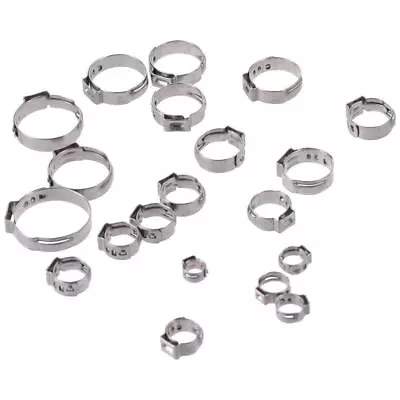 420Pcs 7-28.6mm Pex Crimp Rings Cinch Rings Crimp Pinch Tools  Automotive Use • $75.72