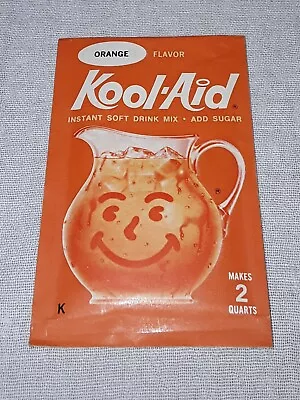 Vintage Kool-aid Orange Drink Mix Packet General Foods Sealed Nos • $16.99