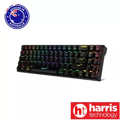 RK ROYAL RK71 Tri-Mode RGB 71 Keys Hot Swappable Mechanical Keyboard Black • $109