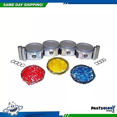 DNJ PRK522 Piston And Ring Kit For 04-07 Suzuki Aerio 2.3L L4 DOHC 16V • $849.99