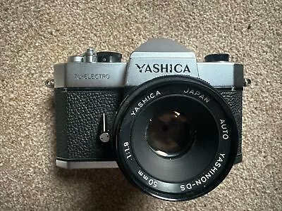 Yashica TL-Electro SLR Plus Yashica 50mm 1:1:9 Auto Lens Untested • £22.99