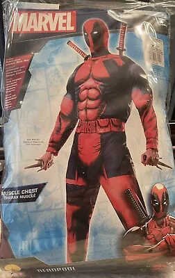 Deadpool Muscle Chest Costume Adult XS • $14.99