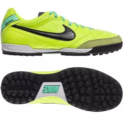 Nike Tiempo Natural IV LTR Turf Men's Soccer Shoes- Style 509089-703 • $59.99