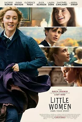 368722 Little Women Movie Saoirse Ronan Emma Watson Florence Pugh Poster AU • $42.85