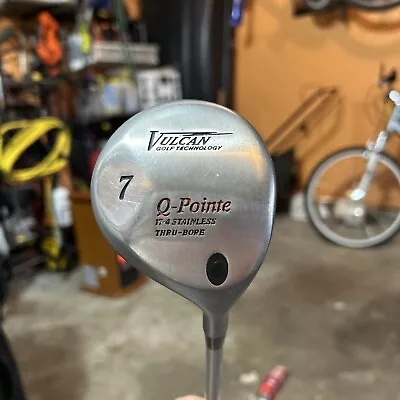 Vulcan Golf Technology Q-Pointe 7 Wood Golf RH Club • $10