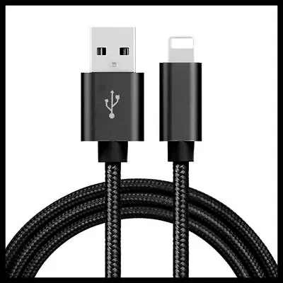 Original Braided Fast USB Charger Cable Sync Lead 1M For IPhone X XR 11 12 13 14 • $3.59