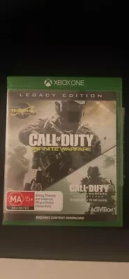 Call Of Duty Infinite Warfare LEGACY EDITION Xbox One Game Microsoft • $20