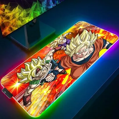 RGB Dragon Ball Z Gaming Mouse Pad And Desk Mat • $59