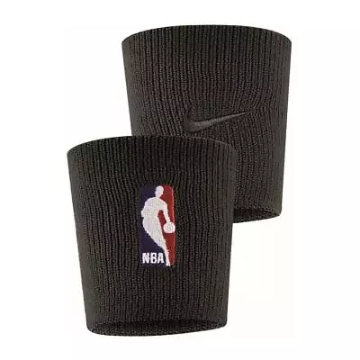 Nike NBA Official On Court Wristbands Black/Black • $35