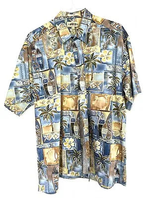 Campia Moda | Vintage Hawaiian Shirt (X-Large) • $14.50