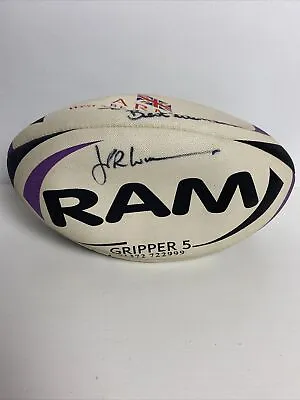 £95 • Buy Army Sevens Rugby Ball Signed By JPR Williams Ian Gough And Others (Inscribed)