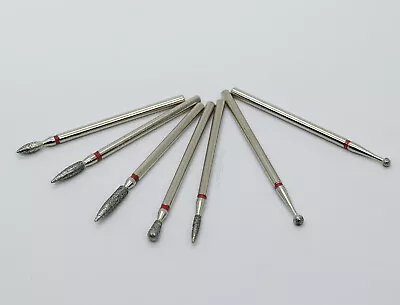 Nail Carbide Drill Bits Cuticle Cutter Electric Milling Burr Grinder 7 Pc Set • $13.95