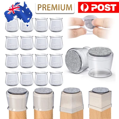 $17.89 • Buy Silicone Chair Leg Protector Cover Pad Table Furniture Feet Floor Protection Cap