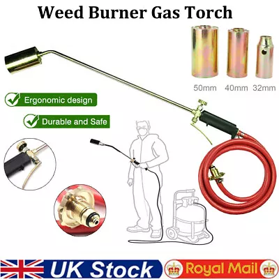 £22 • Buy Propane Butane Gas Torch Burner Blow Plumbers Roofers Roofing Brazing & 2M Hose