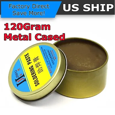 $6.95 • Buy Quality Metal Cased Rosin Soldering Flux Paste Solder Welding Grease 120G