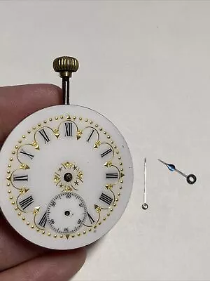 $428 • Buy VACHERON CONSTANTIN Full Jewels Beautiful Enamel Dial Swiss Pocketwatch Movt 