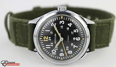 Westclox Military WWII Vietnam Era 1974 Watch • $495