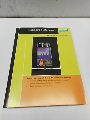 $4.97 • Buy Prentice Hall Reader's Notebook The British Tradition Grade 12 Paperback New