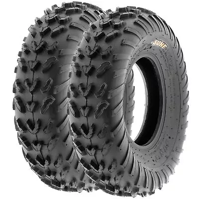 Pair Of 2 23x7-10 23x7x10 Quad ATV All Terrain AT 6 Ply Tires A007 By SunF • $93.98