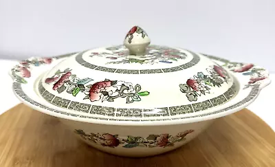 Vintage Johnson Bros   Indian Tree  Vegetable Tureen  Lidded  Serving Dish No 1 • £12.99