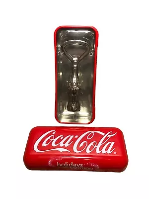 Coca Cola Silver Metal Contour Bottle Opener In Fridge Shaped Coke Tin Vintage • £12.99