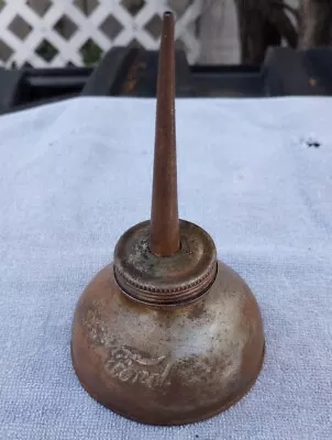 Ford Model T Oil Can  Has 2 Pinholes In Base. Great Display • $10.50