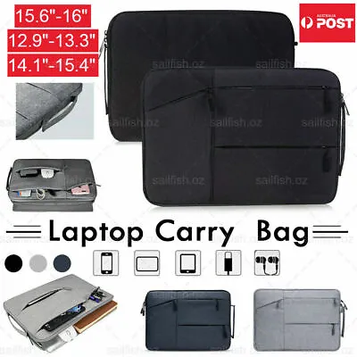 $14.59 • Buy For MacBook Air 13  15  16  Macbook Pro Laptop Sleeve Travel Bag Carry Case New