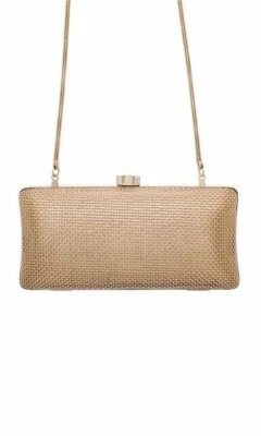 $149 • Buy Oroton Freize Evening Clutch In Gold Brand New With Tags